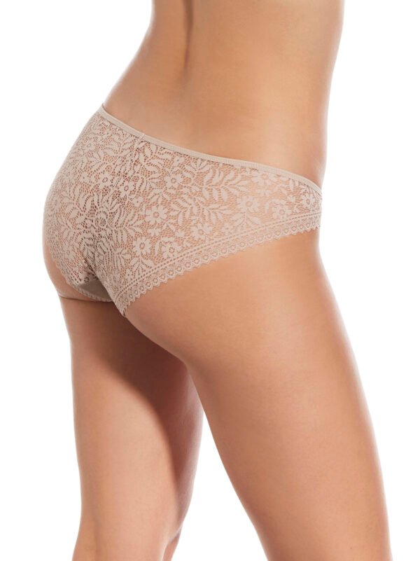 Cueca Bikini Laia / Marcela - Cueca bikini de renda e tule