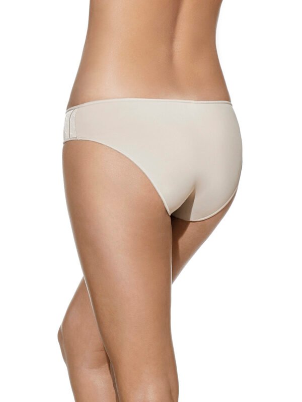 Cueca Bikini Vanesa - Cueca bikini com tecido de riscas